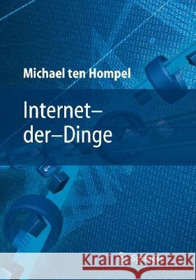 Internet Der Dinge: Www.Internet-Der-Dinge.de Bullinger, Hans-Jörg 9783540367291