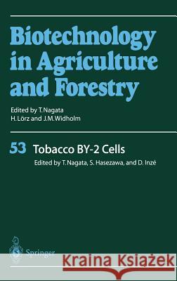 Tobacco By-2 Cells Nagata, Toshiyuki 9783540402565 Springer