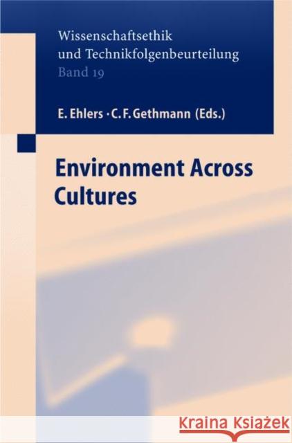 Environment Across Cultures Mader, Katharina 9783540403845