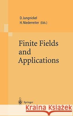 Finite Fields and Applications: Proceedings of the Fifth International Conference on Finite Fields and Applications Fq 5, Held at the University of Au Jungnickel, Dieter 9783540411093 SPRINGER-VERLAG BERLIN AND HEIDELBERG GMBH & 