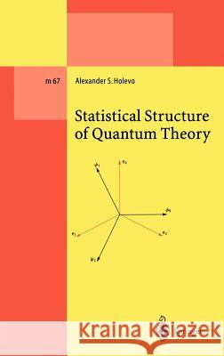 Statistical Structure of Quantum Theory A. S. Kholevo Alexander Holevo A. Holevo 9783540420828