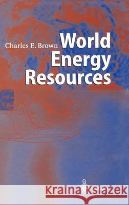 World Energy Resources: International Geohydroscience and Energy Research Institute Brown, Charles E. 9783540426349