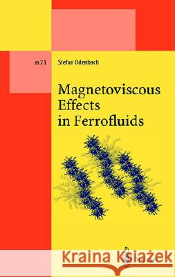 Magnetoviscous Effects in Ferrofluids S. Odenbach Stefan Odenbach 9783540430681