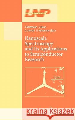 Nanoscale Spectroscopy and Its Applications to Semiconductor Research Michael Carlberg Y. Watanabe S. Heun 9783540433125 Springer
