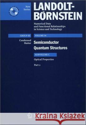 Optical Properties 2 S. V. Gaponenko H. Kalt U. Woggon 9783540443391 Springer