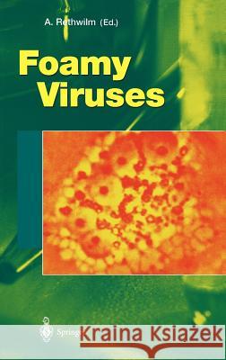 Foamy Viruses Axel Rethwilm 9783540443889 Springer-Verlag Berlin and Heidelberg GmbH & 