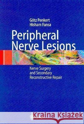 Peripheral Nerve Lesions: Nerve Surgery and Secondary Reconstructive Repair Penkert, Götz 9783540443940 Springer