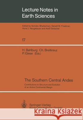 The Southern Central Andes: Contributions to Structure and Evolution of an Active Continental Margin Bahlburg, Heinrich 9783540500322 Springer