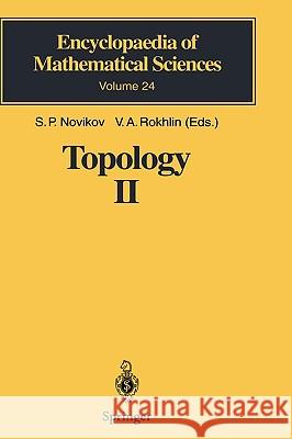 Topology II: Homotopy and Homology. Classical Manifolds Rokhlin, V. a. 9783540519966 Springer