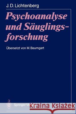 Psychoanalyse Und Säuglingsforschung Baumgart, Matthias 9783540525561 Springer