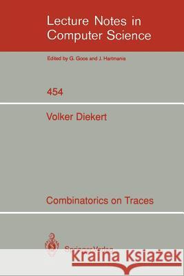 Combinatorics on Traces Volker Diekert 9783540530312