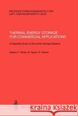 Thermal Energy Storage for Commercial Applications: A Feasibility Study on Economic Storage Systems Dinter, Frank 9783540530541