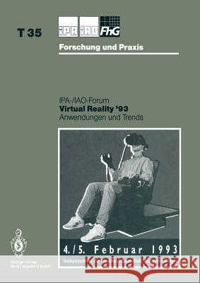 Virtual Reality: Anwendungen Und Trends Warnecke, Hans-Jürgen 9783540565161 Springer-Verlag