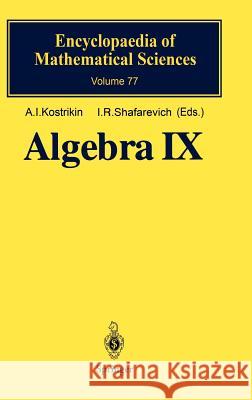 Algebra IX: Finite Groups of Lie Type Finite-Dimensional Division Algebras Carter, R. W. 9783540570387 SPRINGER-VERLAG BERLIN AND HEIDELBERG GMBH & 