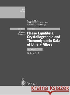 Ni-NP ... Pt-Zr Predel, B. 9783540617129