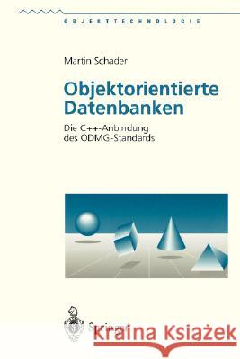 Objektorientierte Datenbanken: Die C++-Anbindung Des Odmg-Standards Schader, Martin 9783540619185 Springer