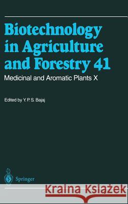 Medicinal and Aromatic Plants X Bajaj, Y. P. S. 9783540627272 Springer