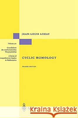 Cyclic Homology Jean-Louis Loday 9783540630746 Springer-Verlag Berlin and Heidelberg GmbH & 