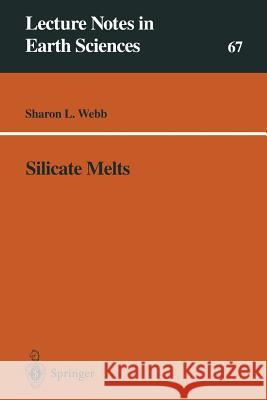 Silicate Melts Sharon L. Webb 9783540631293 Springer