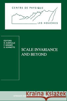 Scale Invariance and Beyond: Les Houches Workshop, March 10-14, 1997 Dubrulle, B. 9783540640004 Springer