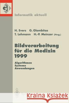 Bildverarbeitung Für Die Medizin 1999: Algorithmen -- Systeme -- Anwendungen Proceedings Des Workshops Am 4. Und 5. März 1999 in Heidelberg Ewers, Harald 9783540656272