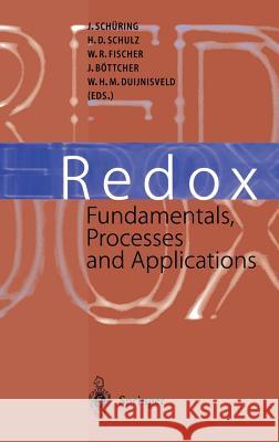 Redox: Fundamentals, Processes and Applications Schüring, J. 9783540665281 Springer