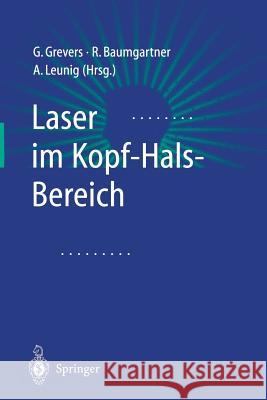 Laser Im Kopf-Hals-Bereich Grevers, G. 9783540665670 Springer