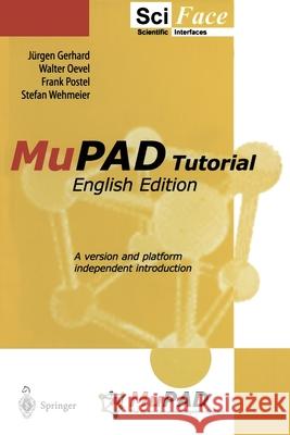 Mupad Tutorial Gerhard, Jürgen 9783540675464 Springer