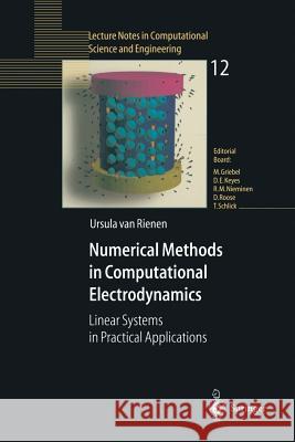 Numerical Methods in Computational Electrodynamics: Linear Systems in Practical Applications Ursula van Rienen 9783540676294 Springer-Verlag Berlin and Heidelberg GmbH & 