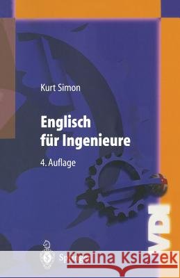 Englisch Für Ingenieure Pritchard, N. 9783540678328