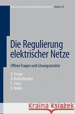 Die Regulierung Elektrischer Netze: Offene Fragen Und Lösungsansätze Steger, Ulrich 9783540684176