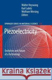 Piezoelectricity: Evolution and Future of a Technology Heywang, Walter 9783540686804 Springer