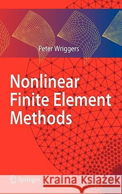 Nonlinear Finite Element Methods Peter Wriggers 9783540710004 Springer
