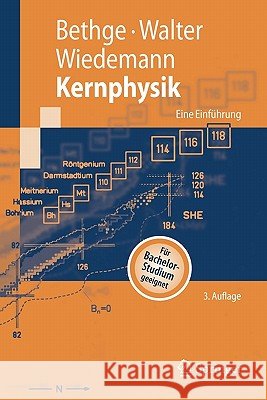 Kernphysik: Eine Einführung Bethge, Klaus 9783540745662 Springer