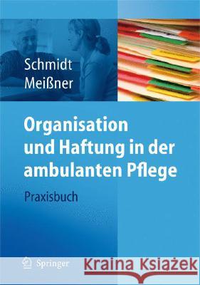 Organisation Und Haftung in Der Ambulanten Pflege: Praxisbuch Schmidt, Simone 9783540793311