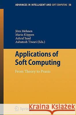Applications of Soft Computing: From Theory to Praxis Mehnen, Jörn 9783540896180 Springer
