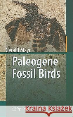 Paleogene Fossil Birds Gerald Mayr 9783540896272 Springer