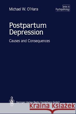 Postpartum Depression O'Hara, Michael W. 9783540942610 Springer-Verlag Berlin and Heidelberg GmbH & 