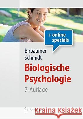 Biologische Psychologie Birbaumer, Niels 9783540959373 Springer, Berlin