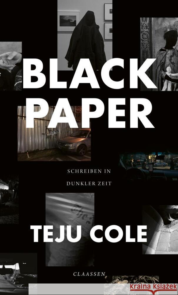 Black Paper Cole, Teju 9783546100649