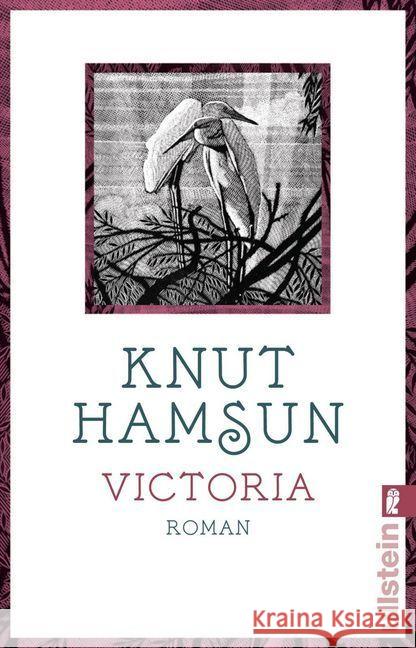 Victoria : Roman Hamsun, Knut 9783548290621 Ullstein TB