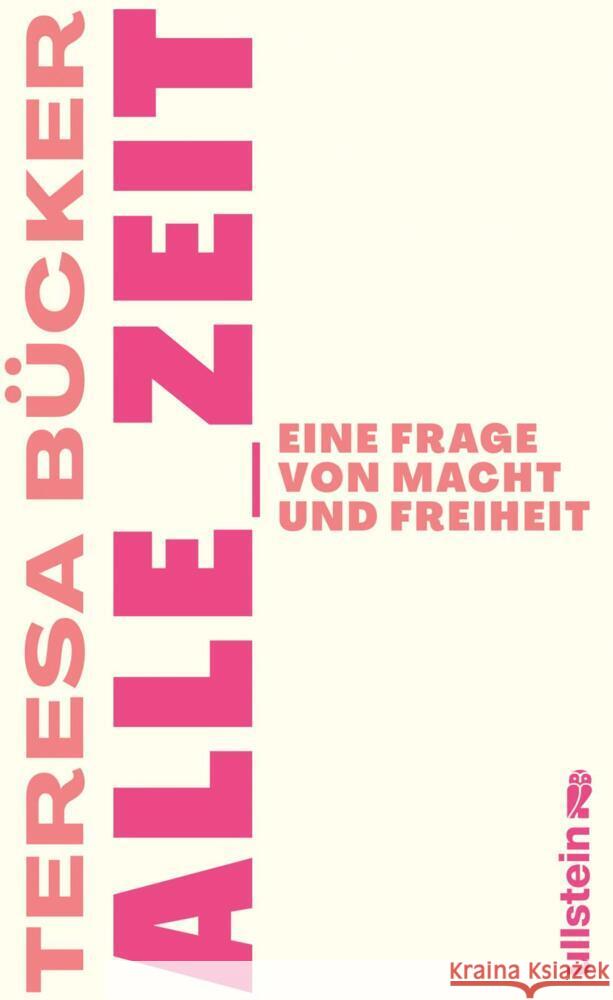 Alle_Zeit Bücker, Teresa 9783550201721