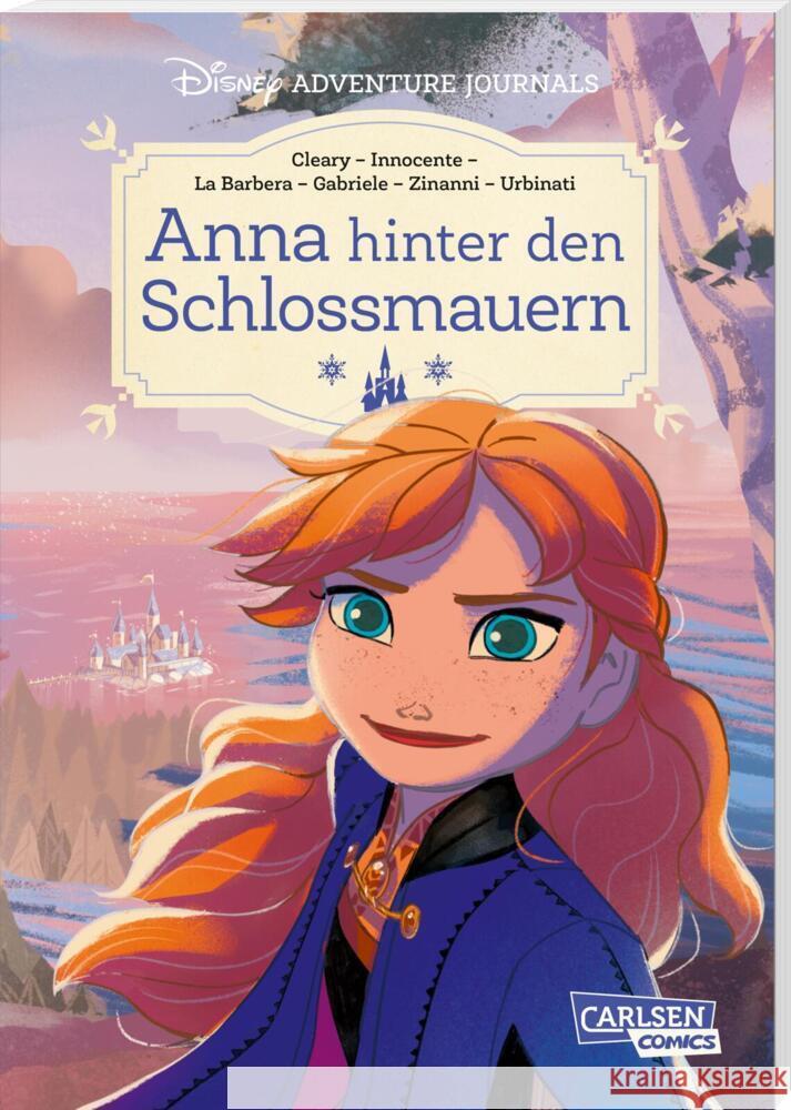 Disney Adventure Journals: Anna hinter den Schlossmauern Cleary, Rhona, Disney, Walt 9783551020420 Carlsen Comics