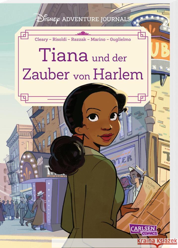 Disney Adventure Journals: Tiana und der Zauber von Harlem Disney, Walt, Cleary, Rhona 9783551020451 Carlsen Comics