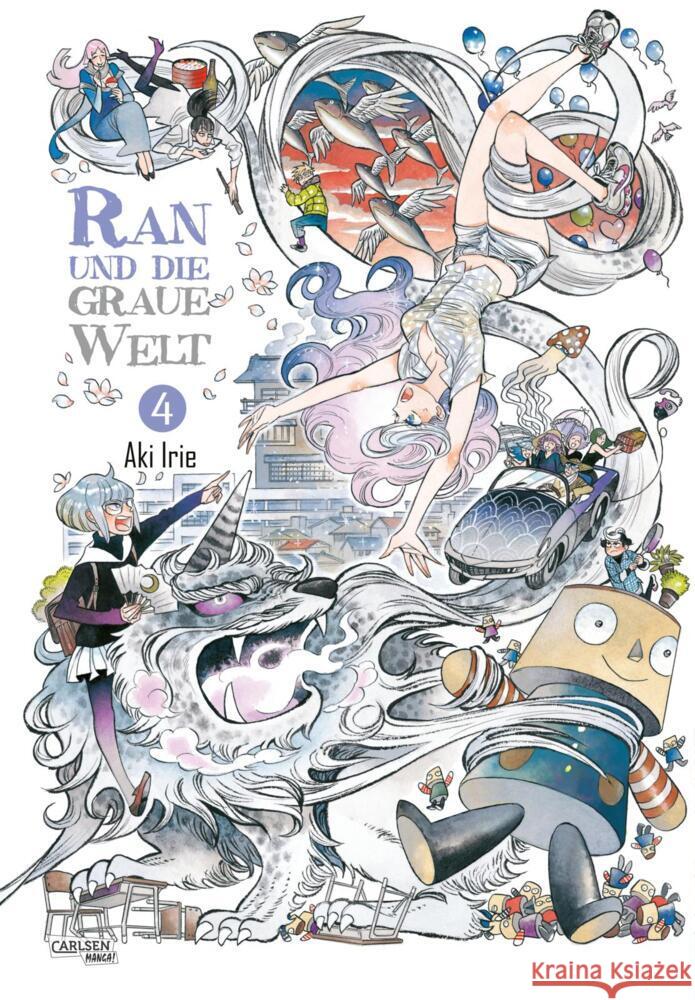 Ran und die graue Welt 4 Irie, Aki 9783551023667 Carlsen Manga
