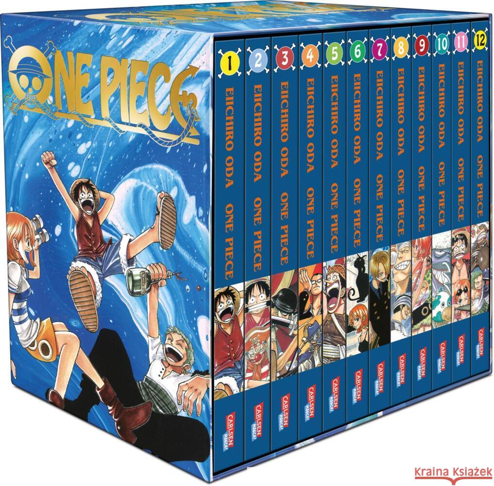 One Piece Sammelschuber 1: East Blue (inklusive Band 1-12) Oda, Eiichiro 9783551024374 Carlsen Manga