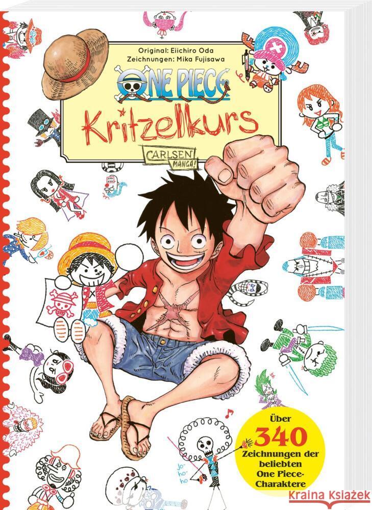 One Piece Kritzelkurs Oda, Eiichiro, Fujisawa, Mika 9783551025890 Carlsen Manga