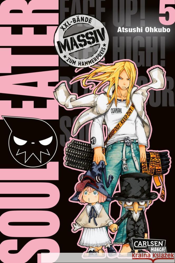 Soul Eater Massiv 5 Ohkubo, Atsushi 9783551029652 Carlsen Manga