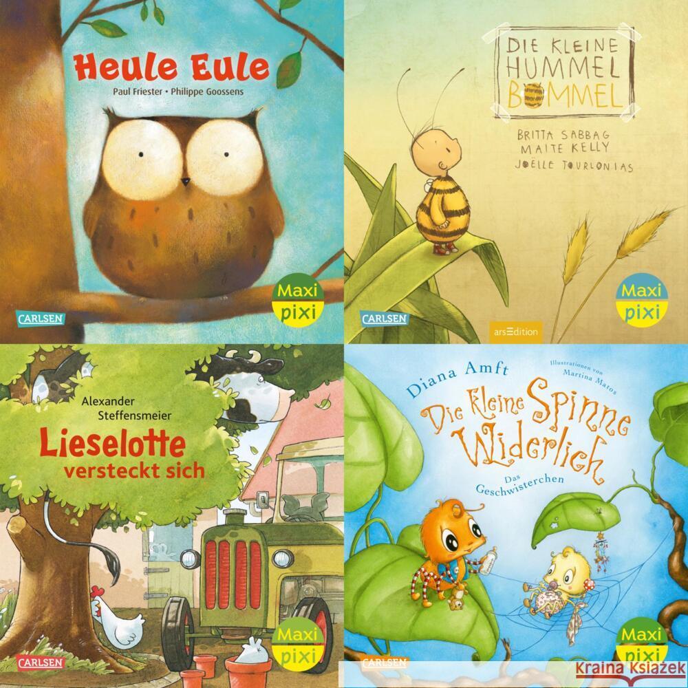 Maxi-Pixi-4er-Set 115: Meine liebsten Bilderbücher (4x1 Exemplar), 4 Teile diverse 9783551030795