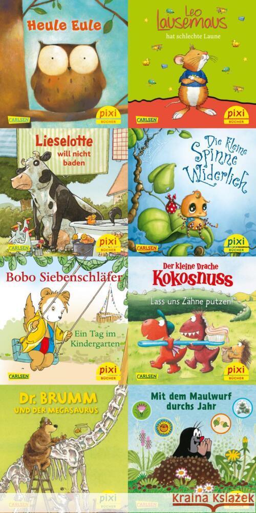 Pixi-8er-Set 297: Pixis liebste Kinderbuch-Helden (8x1 Exemplar), 8 Teile diverse 9783551038807